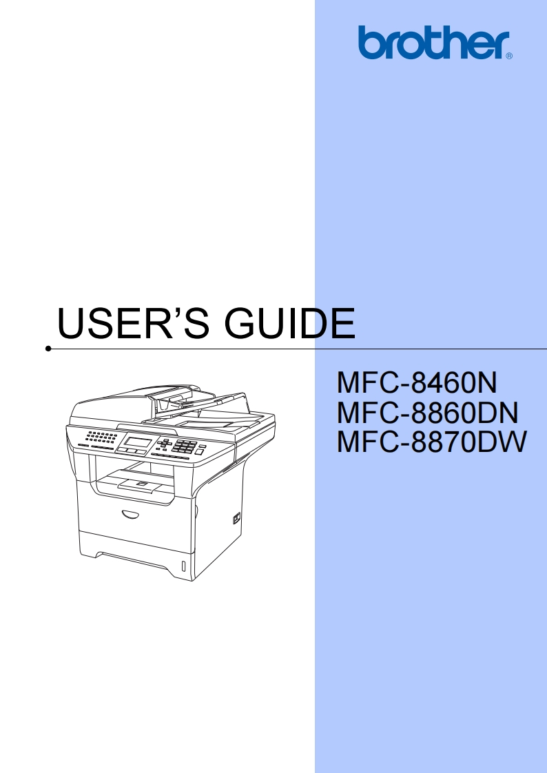 UM_MFC8460N_MFC8860DN_MFC8870DW操作说明书手册-找手册网