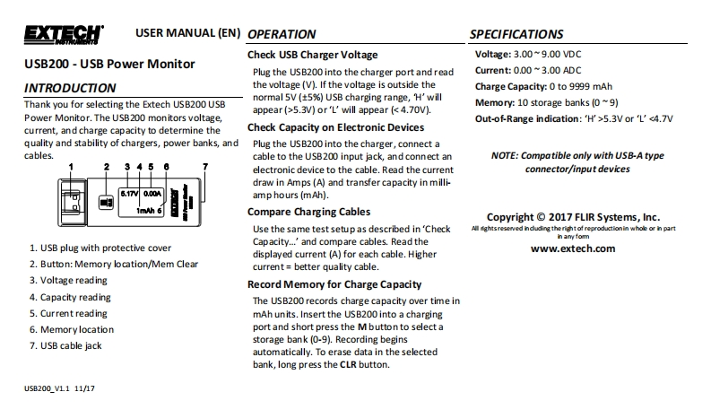 USB200_安装调试说明书手册-en