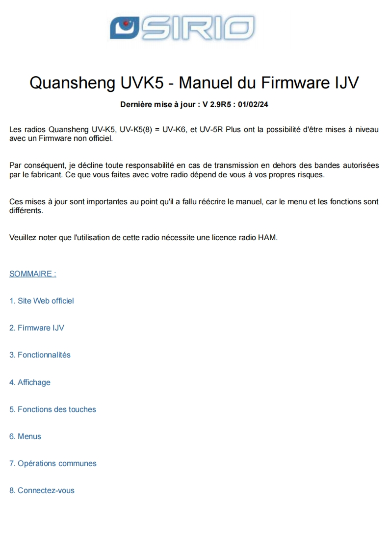 UV-K5_Manuel_Firmware_IJV_v2.9r5_Fr_v1维修手册-找手册网