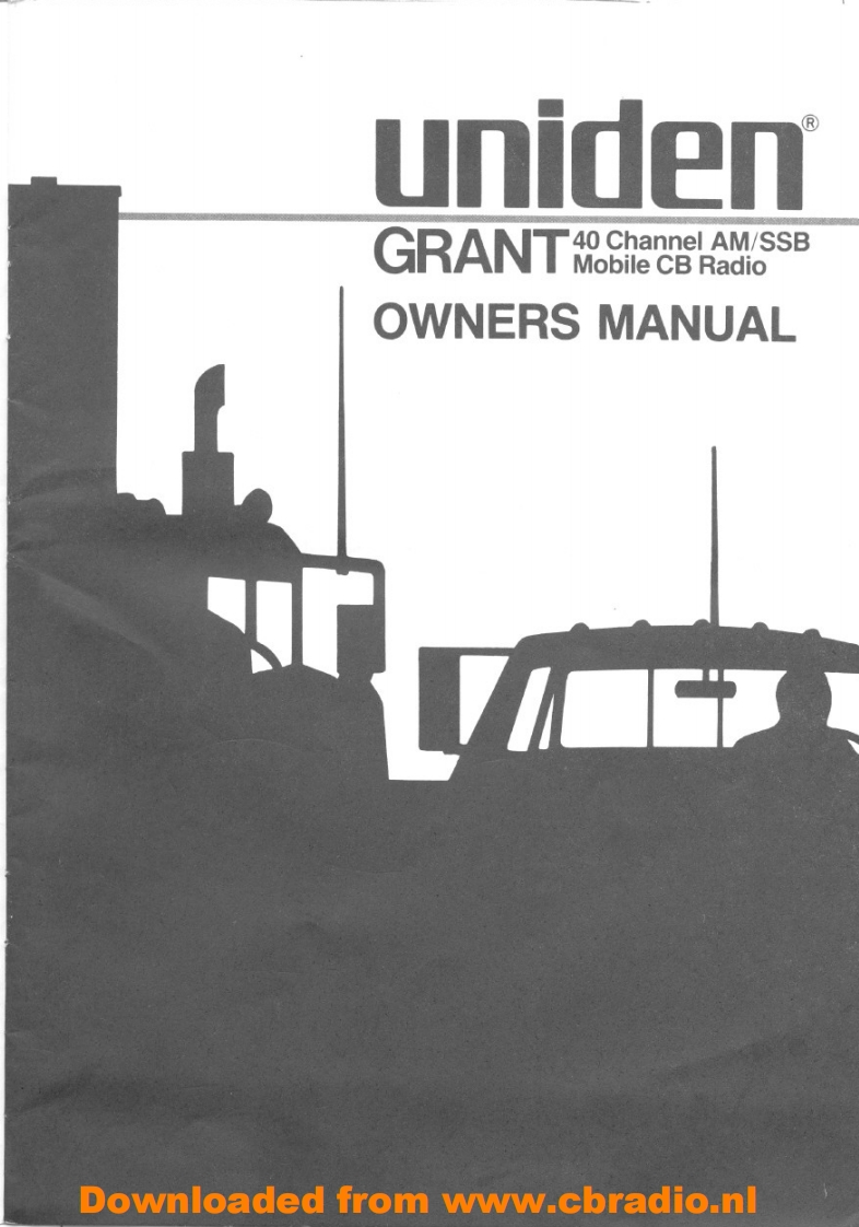 Uniden_Grant_使用说明书手册