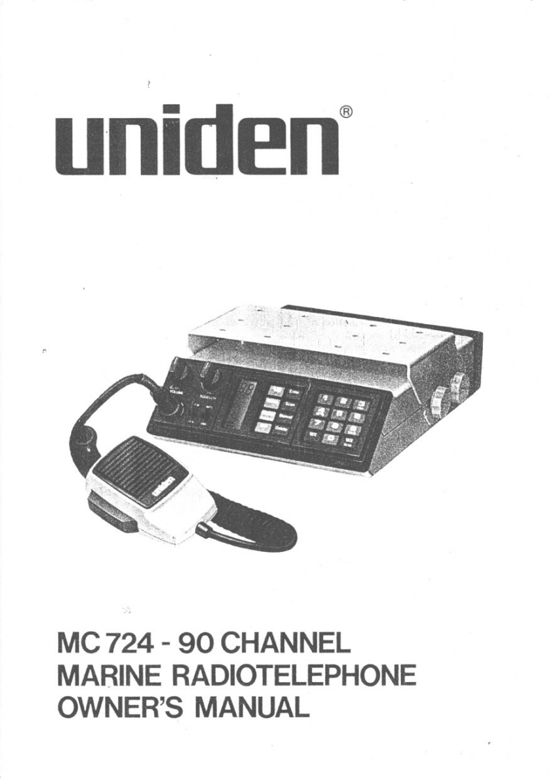 Uniden_MC724-(Manual操作说明书手册)