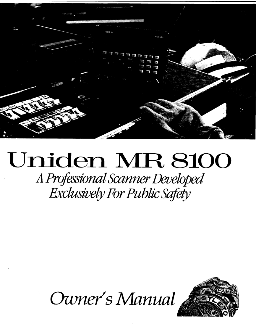 Uniden_MR8100_(Manual操作说明书手册)