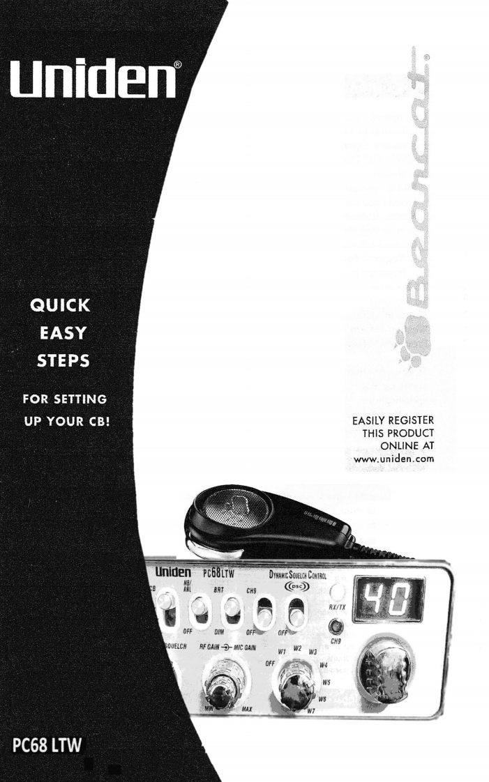 Uniden_PC-68_LTW_Manual操作说明书手册