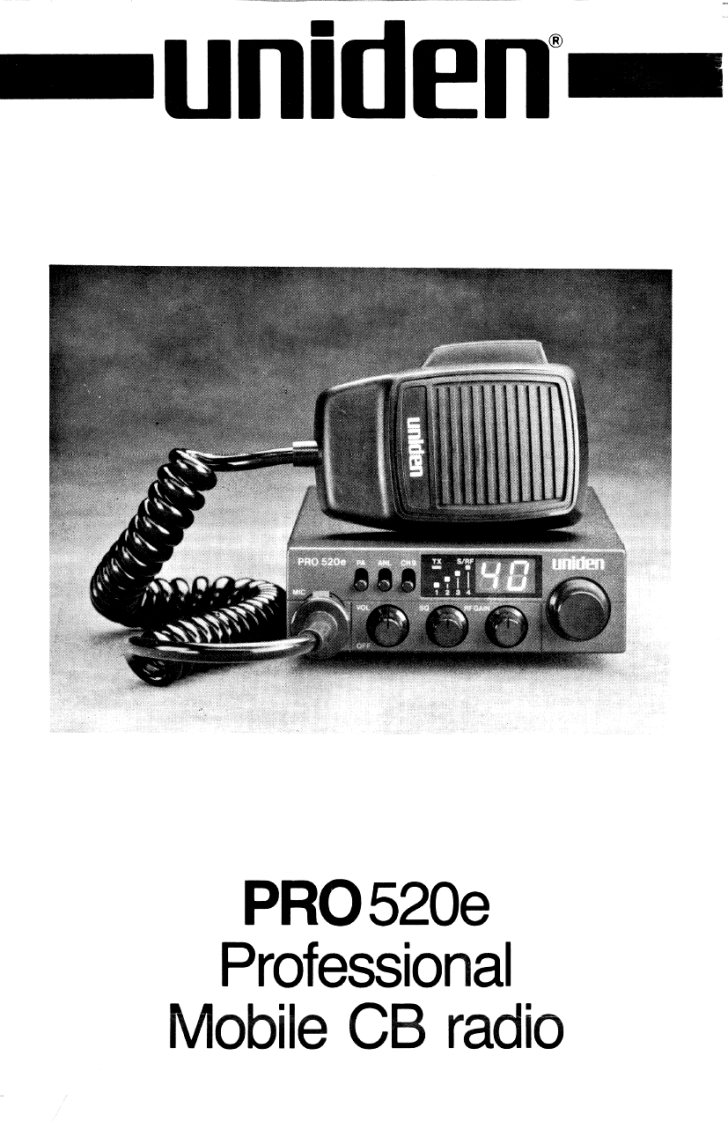 Uniden_PRO-520e_(Manual操作说明书手册)