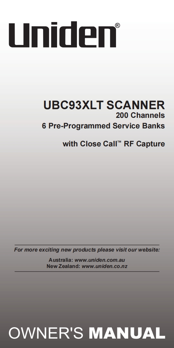 Uniden_UBC93XLT_(Manual操作说明书手册)