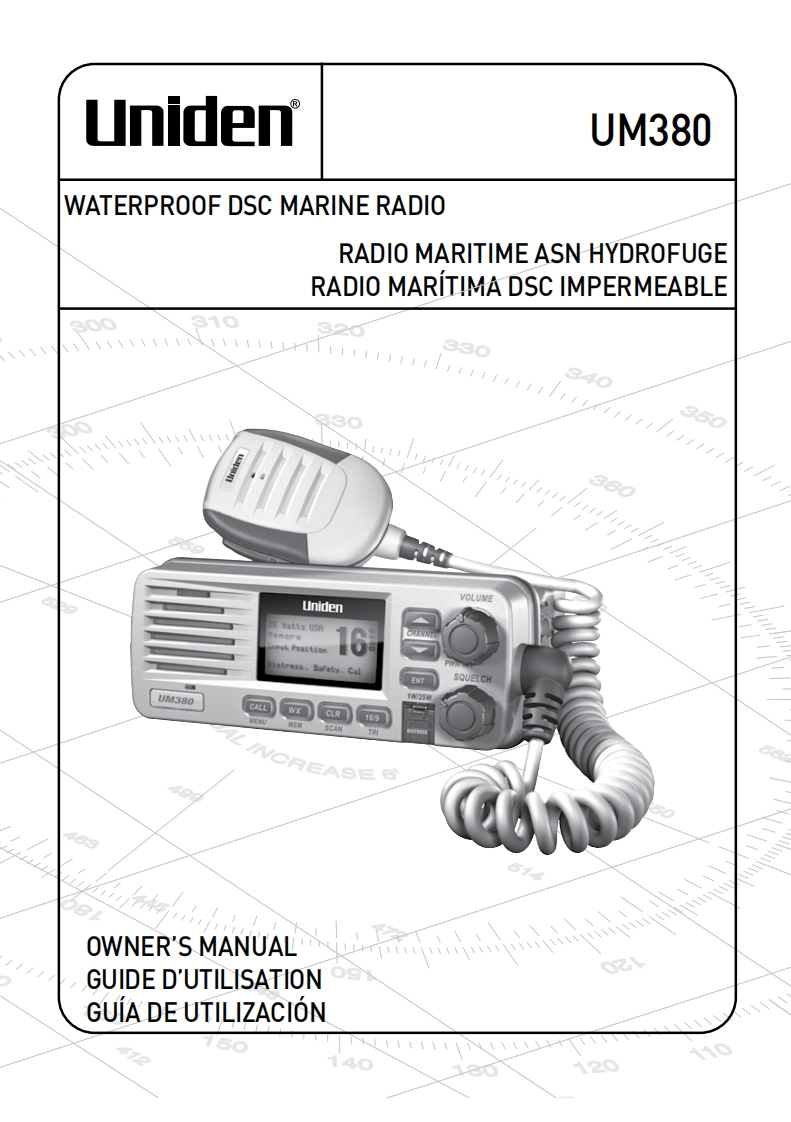 Uniden_UM380_Manual操作说明书手册