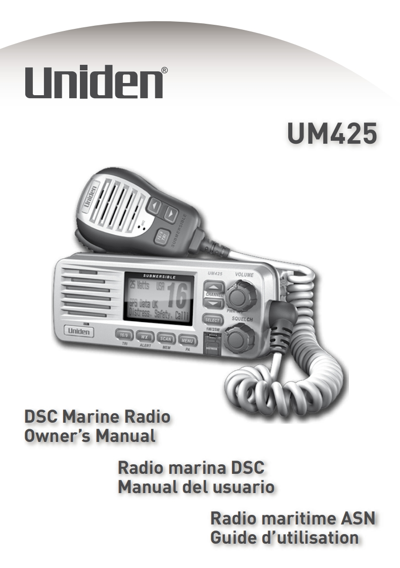 Uniden_UM425-(Manual操作说明书手册)