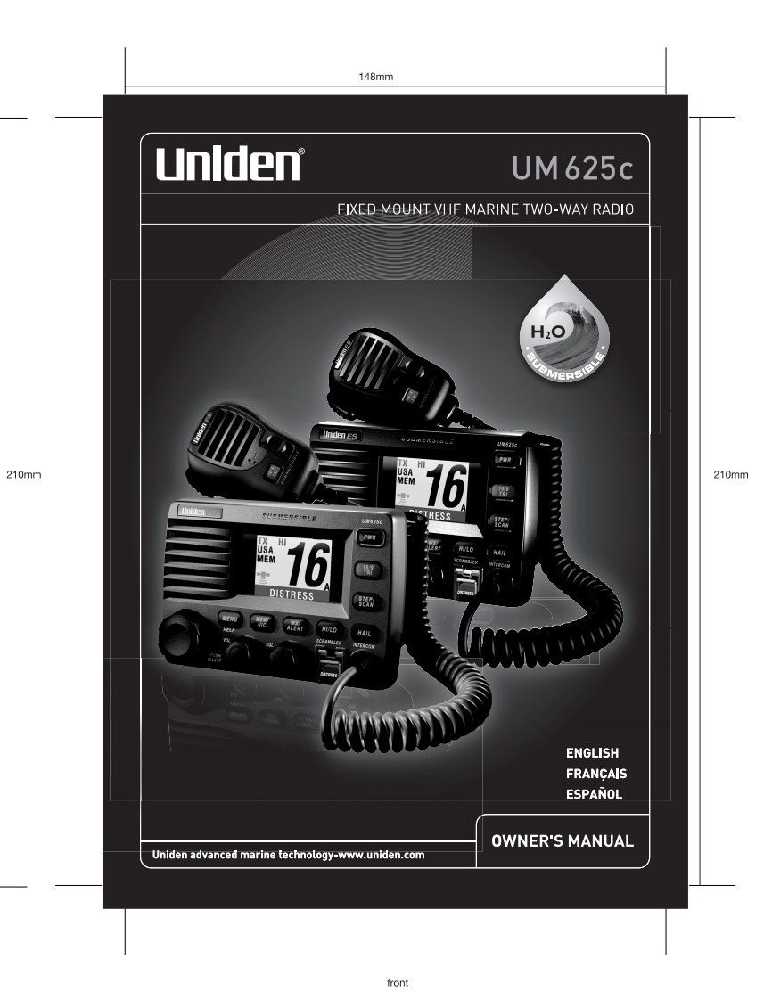 Uniden_UM625C-(Manual操作说明书手册)