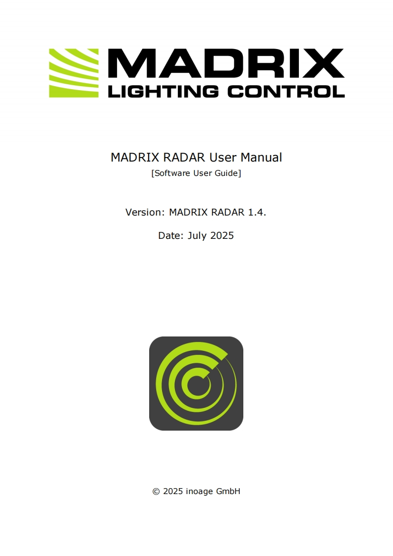 User_Manual_MADRIX_RADAR操作说明书手册