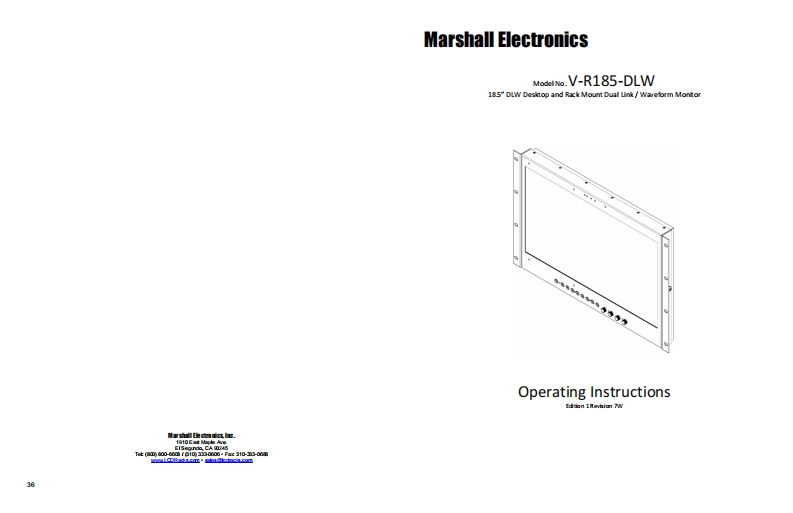 V-R185-DLW_使用说明书手册