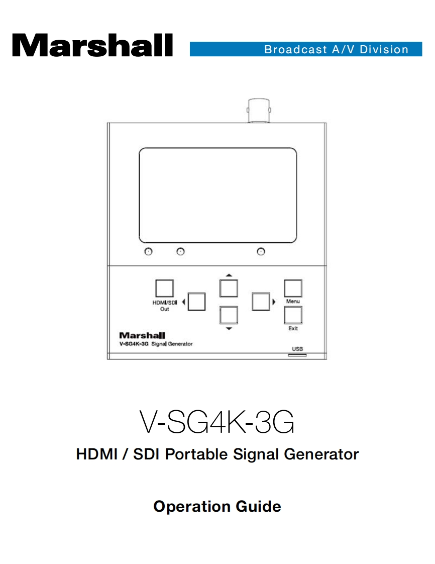 V-SG4K-3G_使用说明书手册v2