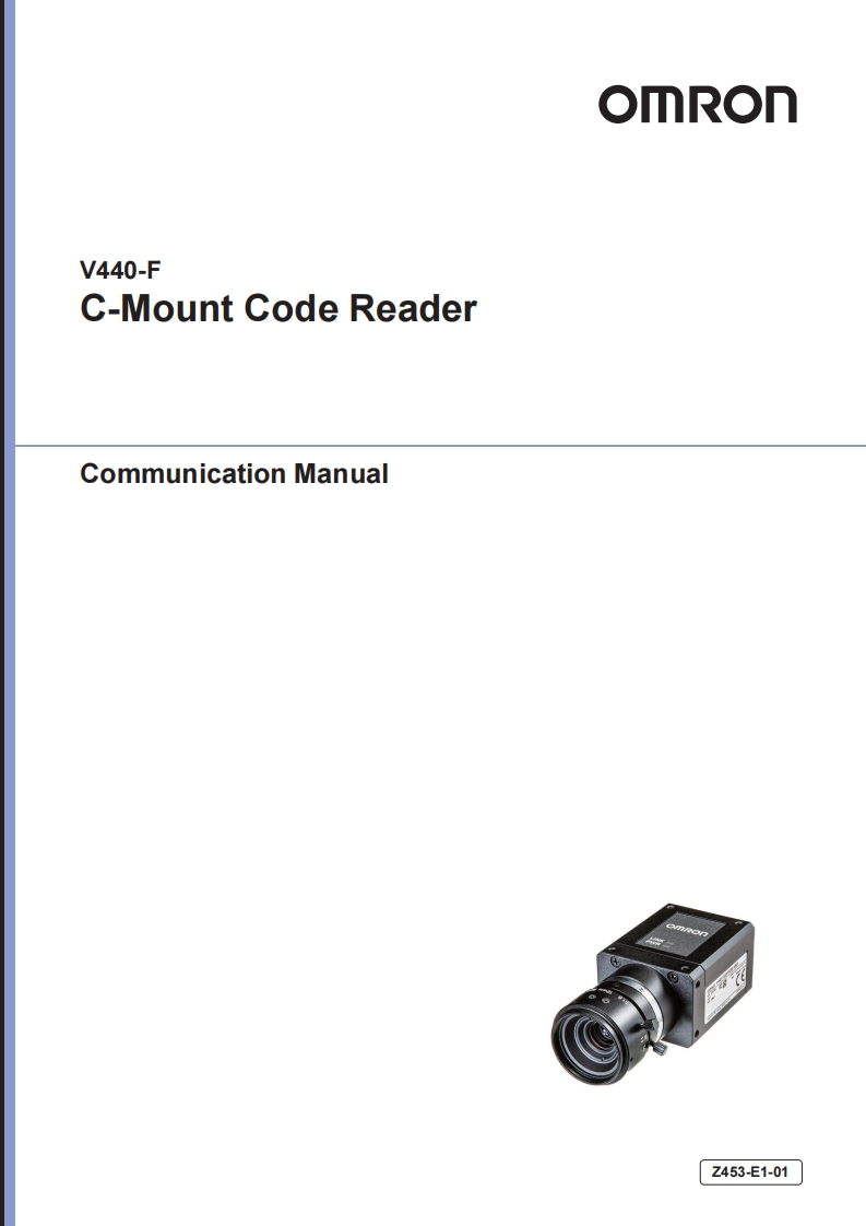 V440-F_C-Mount-Code-Reader_安装操作说明书手册