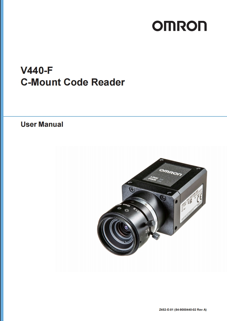 V440-F_C-Mount-Code-Reader_操作说明书手册
