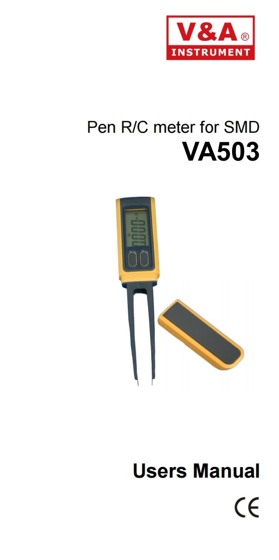 VA503_service_操作说明书手册