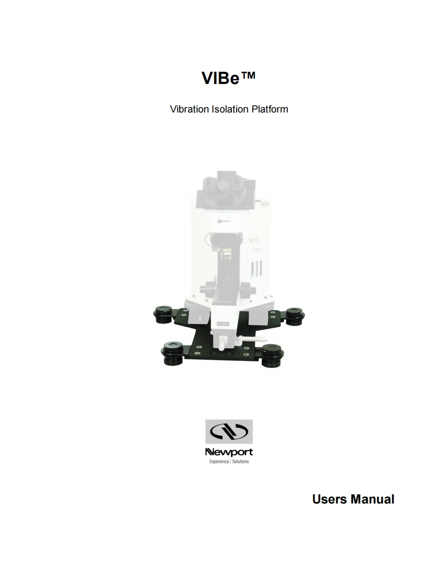 VIBe-Series-Users-操作说明书指南-Rev.-A