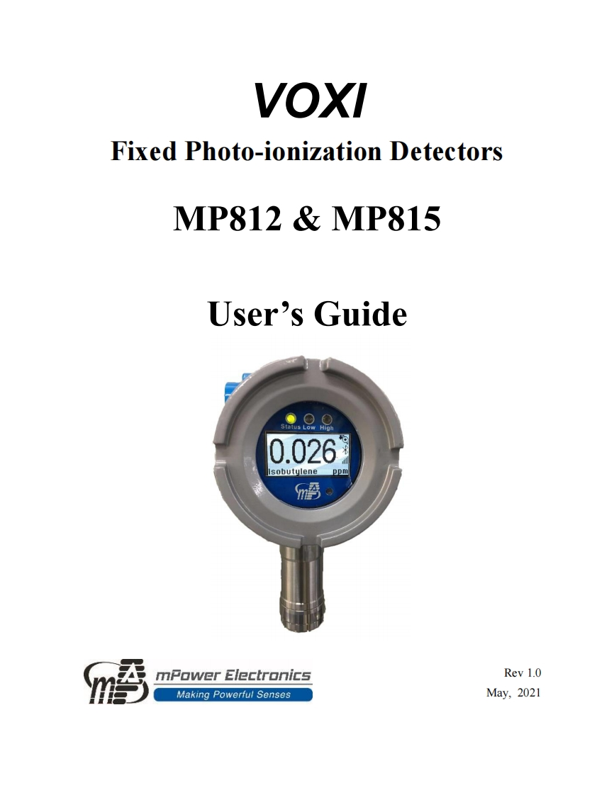 VOXI-English-手册说明书指南-V1.0