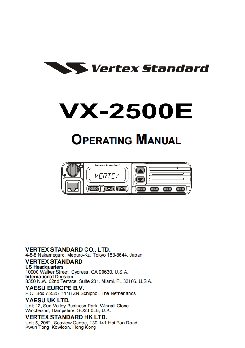 VX-2500E-CE_操作说明书手册_EN