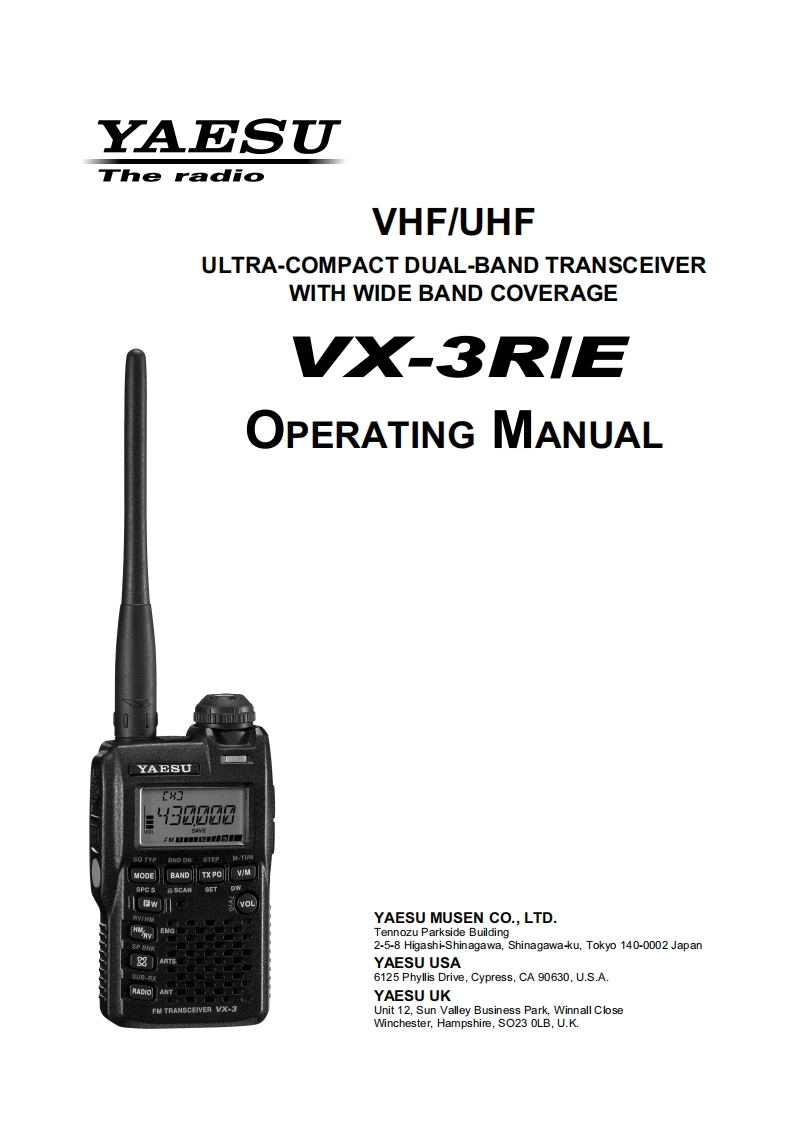 VX-3R_E_操作说明书手册_ENG_EH028M211_1601I-GM-1-找手册网