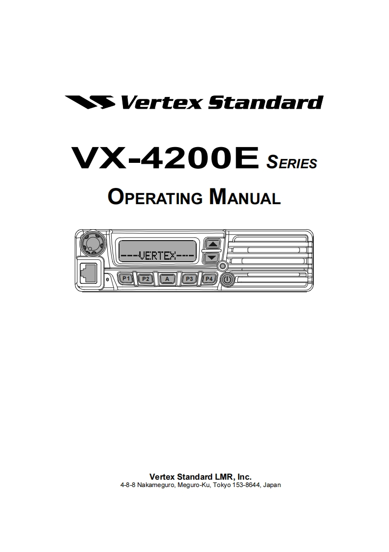 VX-4200E_操作说明书手册_ENG_EC035N213