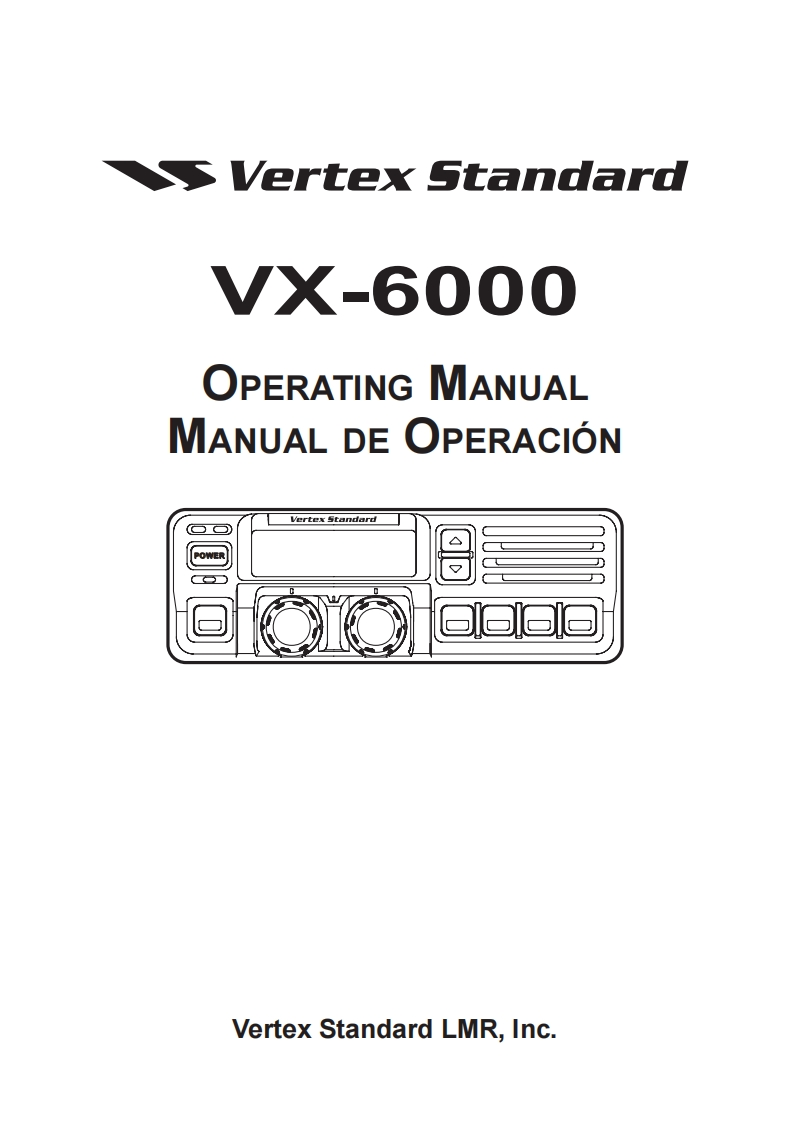 VX-6000_操作说明书手册_ENG_SPA_EC024U757-找手册网