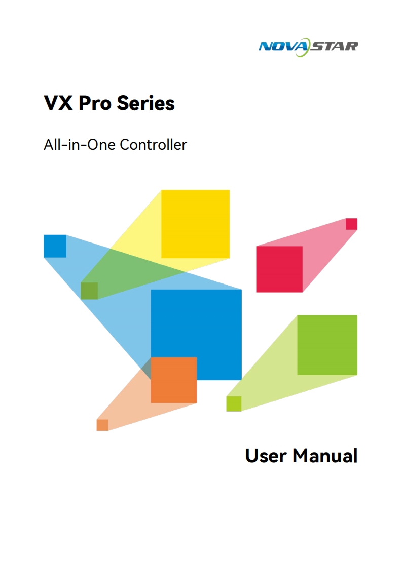 VX-Pro-Series-All-in-One-Controller-操作说明书手册-V1.1.0