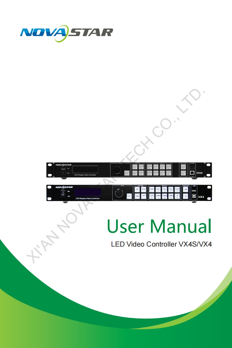 VX4-VX4S-操作说明书手册-V1.1.3