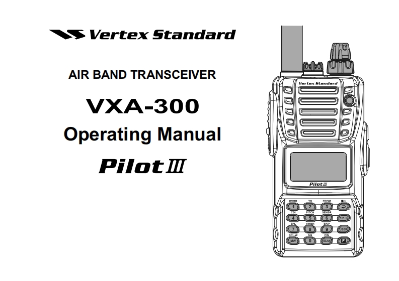 VXA-300_操作说明书手册_ENG_EC057N103