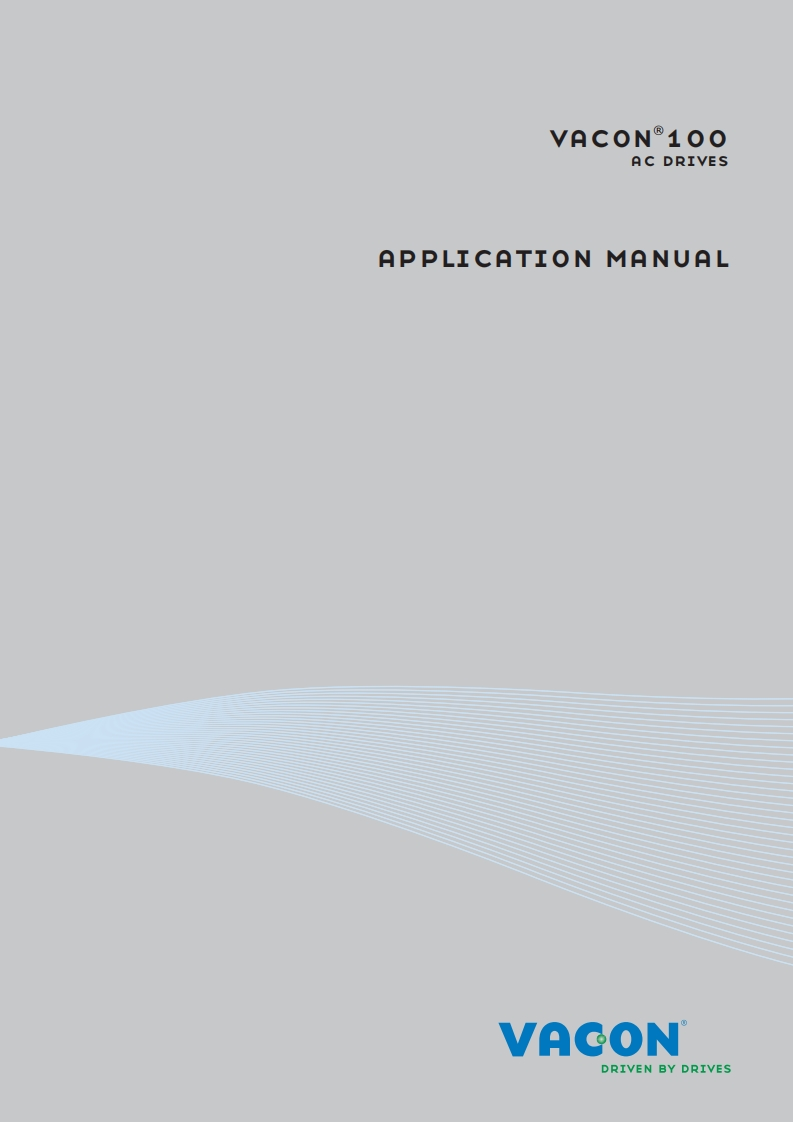 Vacon-100-Application-Manual-DPD00927F-UK操作说明书手册