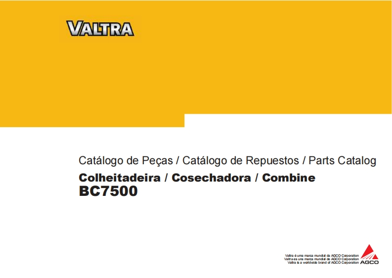 Valtra-BC7500-Combine-零部件手册-PDF