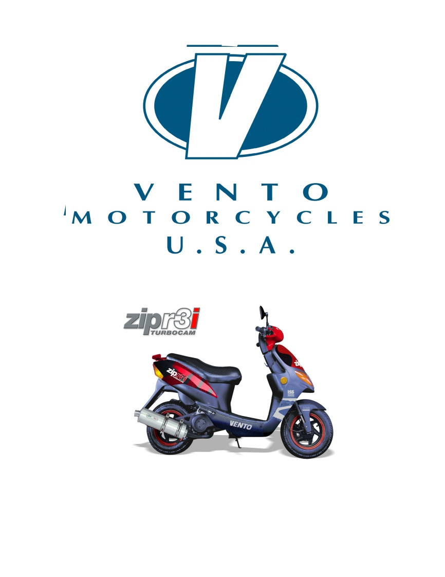 Vento_Zip_摩托车维修手册