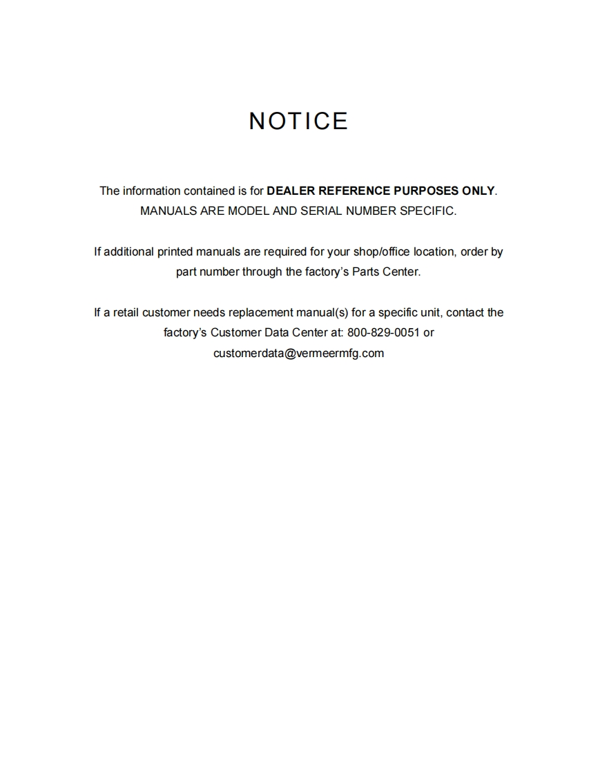 Vermeer-D100x120-Series-II-Navigator(2)操作与维修零部件手册