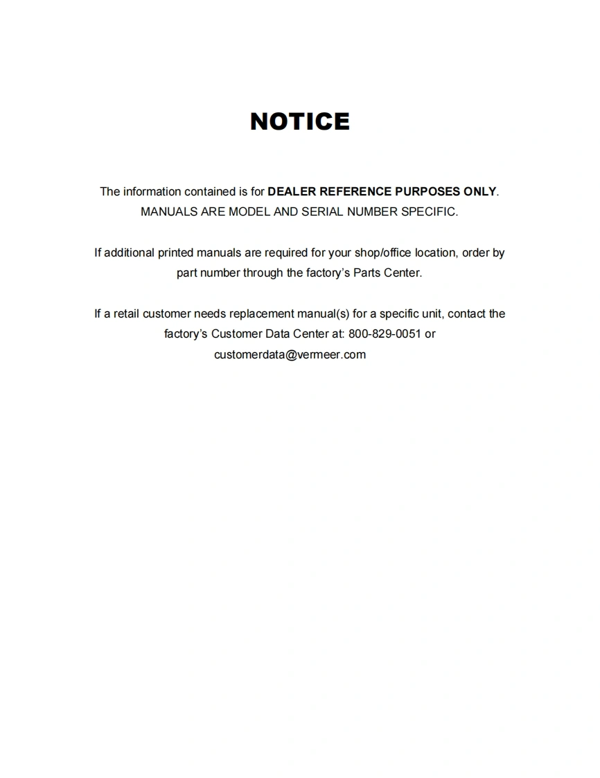 Vermeer-D36x50-Series-II--Navigator(1)免开挖定向钻机操作维修与零部件手册