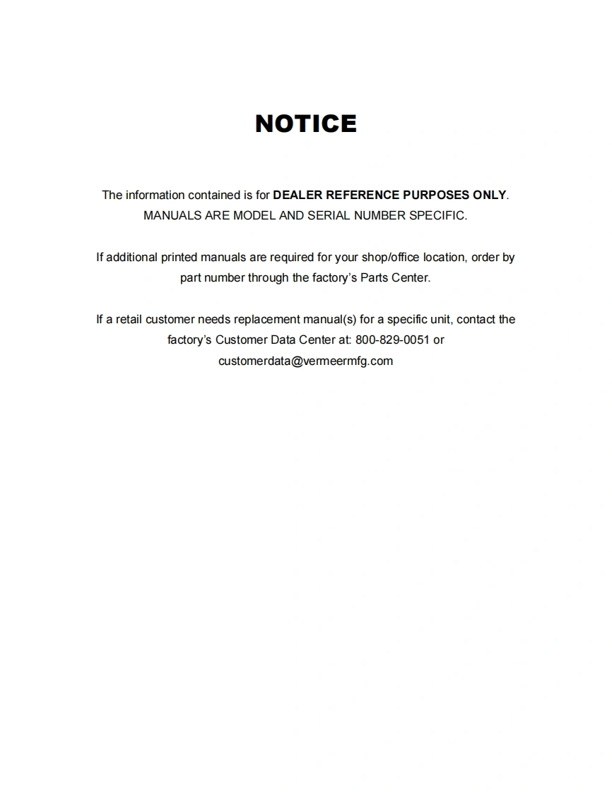 Vermeer-D36x50-Series-II--Navigator免开挖定向钻机操作维修与零部件手册