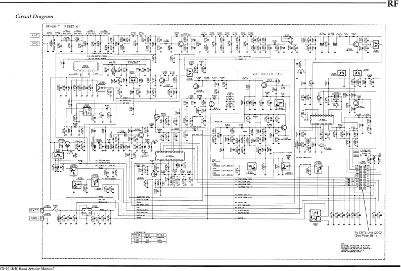 Vertex_VX-10_UHF_参考电器原理图