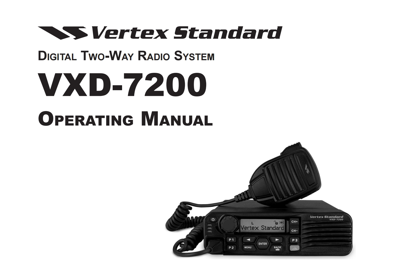 Vertex_VXD-7200_使用说明书手册