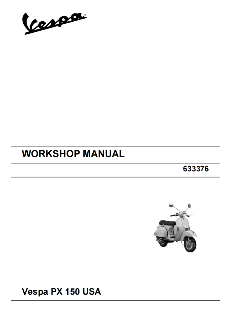 Vespa_PX_150_摩托车维修手册