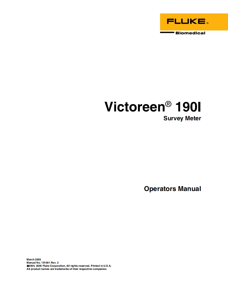 Victoreen-190i-User-Manual操作说明书手册新质力文库 - 聚焦新质生产力发展的数字化知识库_行业洞察 / 理论成果 / 实践指南免费下载新质力文库