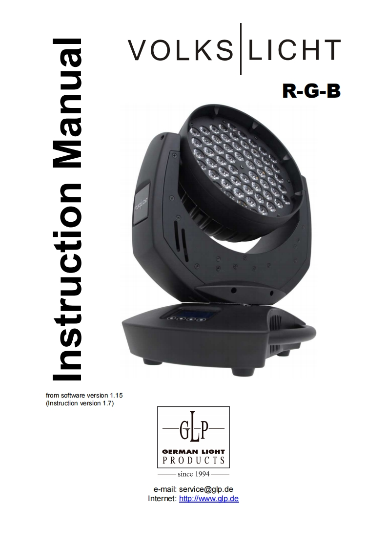 Volkslicht-RGB-v1.7-使用说明书手册-EN