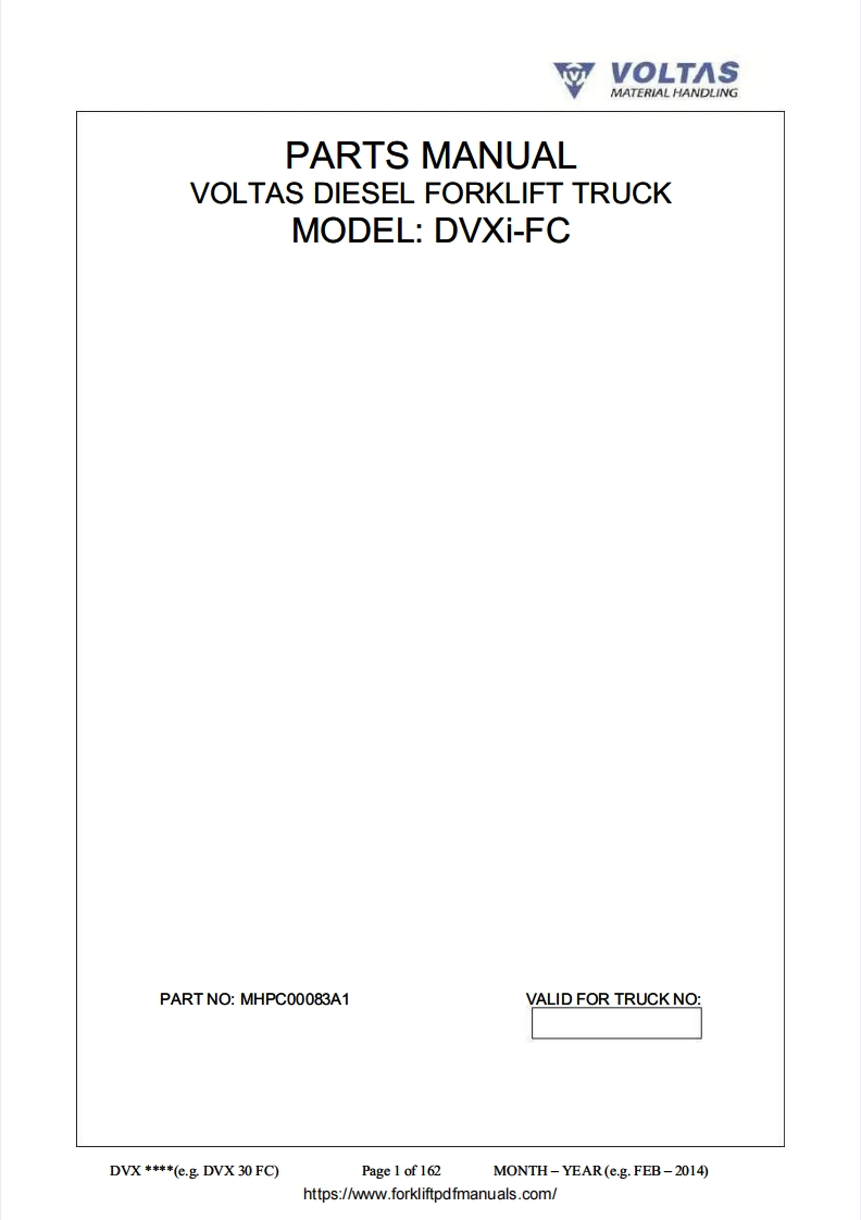 Voltas-DVXi-FC-Diesel-Forklift-Truck-Parts-Catalog-PDF新质力文库 - 聚焦新质生产力发展的数字化知识库_行业洞察 / 理论成果 / 实践指南免费下载新质力文库