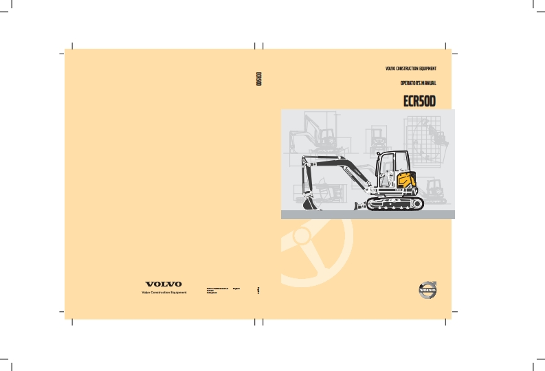 Volvo-ECR50D-驾驶与日常维护保养说明书手册