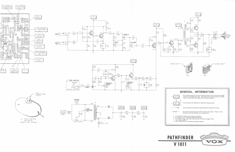 Vox_Pathfinder-V1011-维修手册含电器原理图
