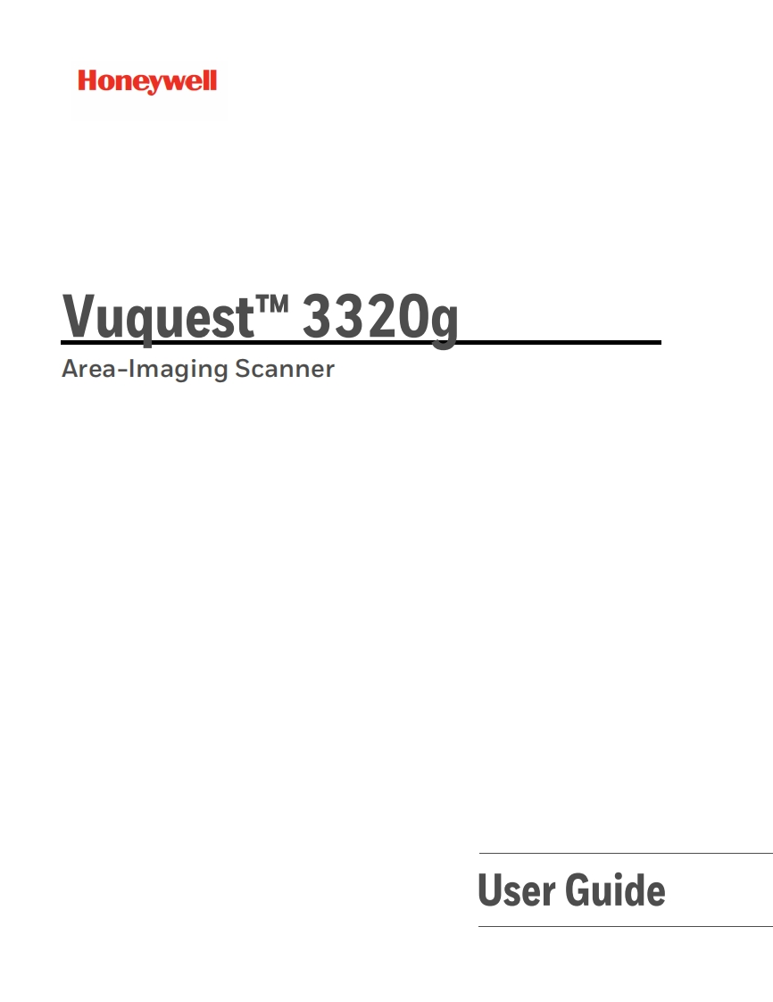 Vuquest3320g免提扫描器设置手册