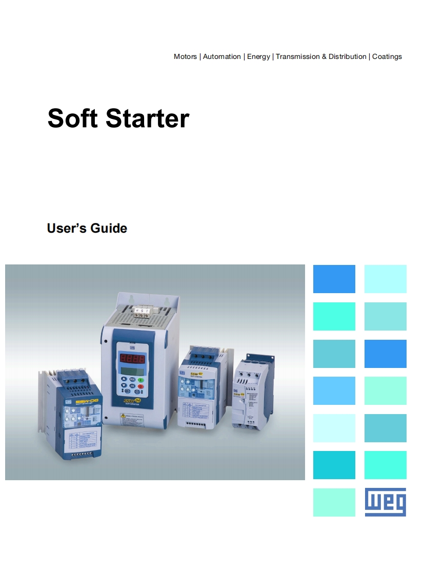 WEG-soft-starter-安装操作说明书手册-usass11-brochure-english