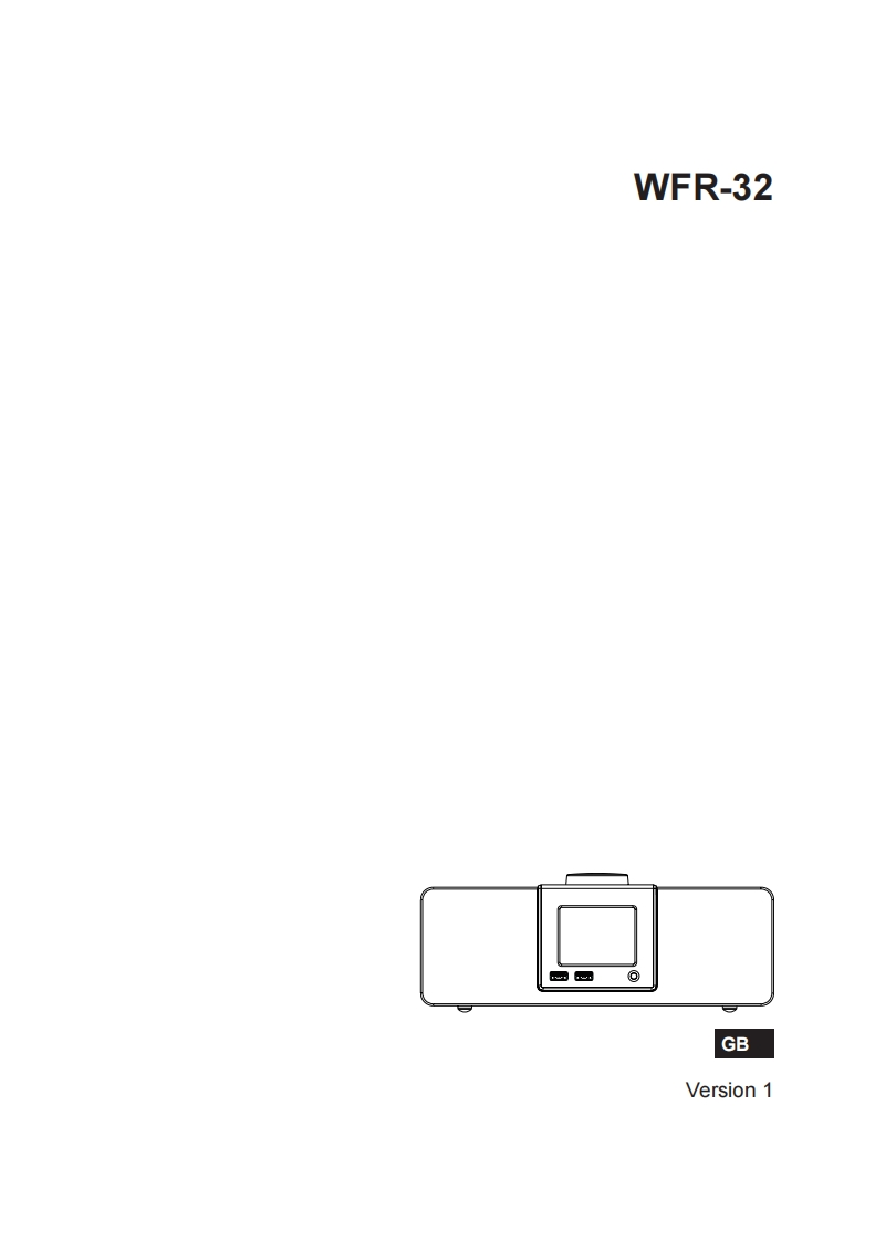 WFR-32_en_manual_us用户使用操作说明书手册