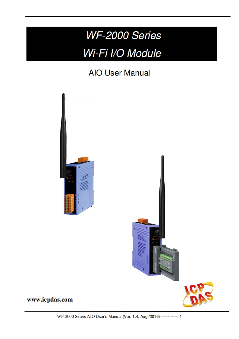 WF_2000_AIO_安装说明书手册_英语_v1.4