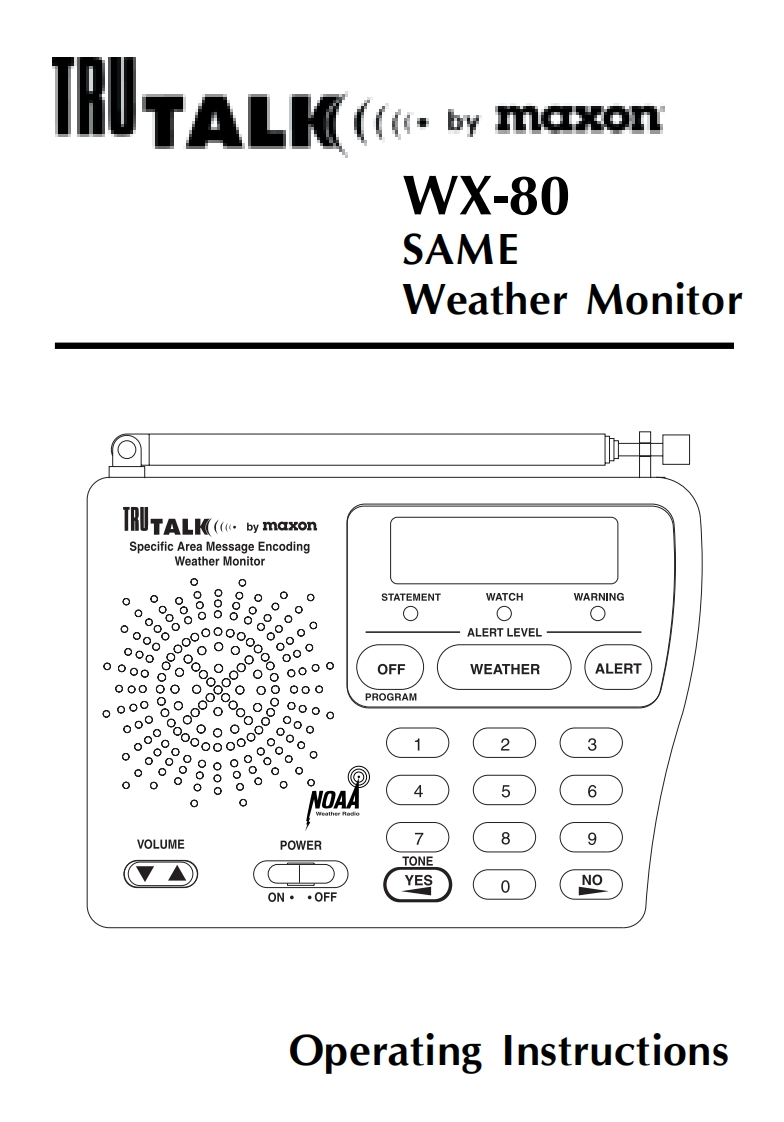 WX-80操作说明书手册