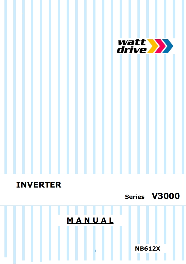 Watt-Drive-V3000-操作说明书手册