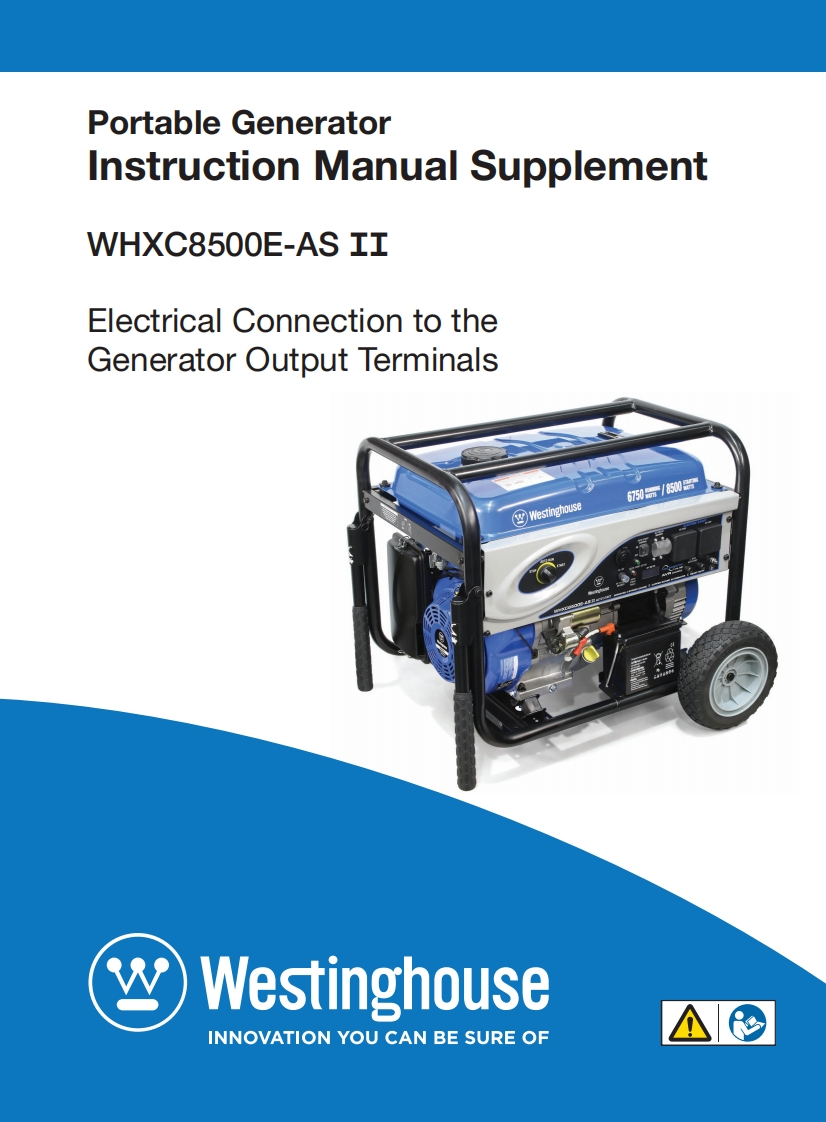 Westinghouse-WHXC8500E-AS-II-使用说明书手册-Supplement-1