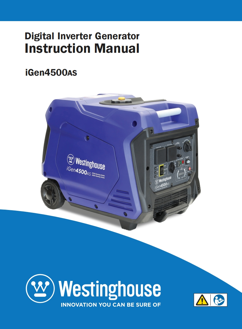 Westinghouse-iGen4500AS-使用说明书手册