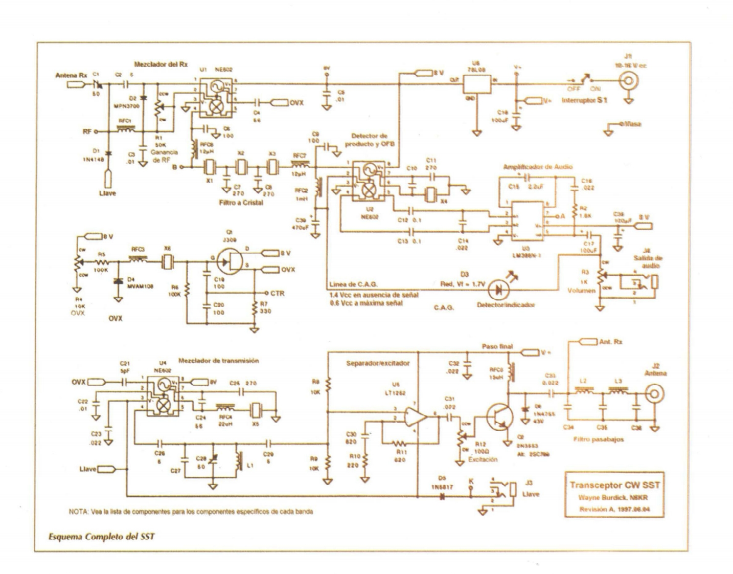 Wilderness_Radio_SST_40_30_or_20m_CW_transceiver_参考电器原理图_1997